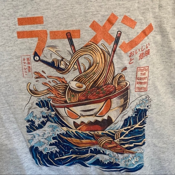 None Tops - COPY - NWOT Great Ramen Off Kanagawa limited run …